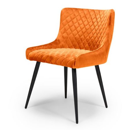 Athens Dining Chair – Burnt Orange