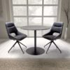 Grey Sintered Stone 900mm Dining Table