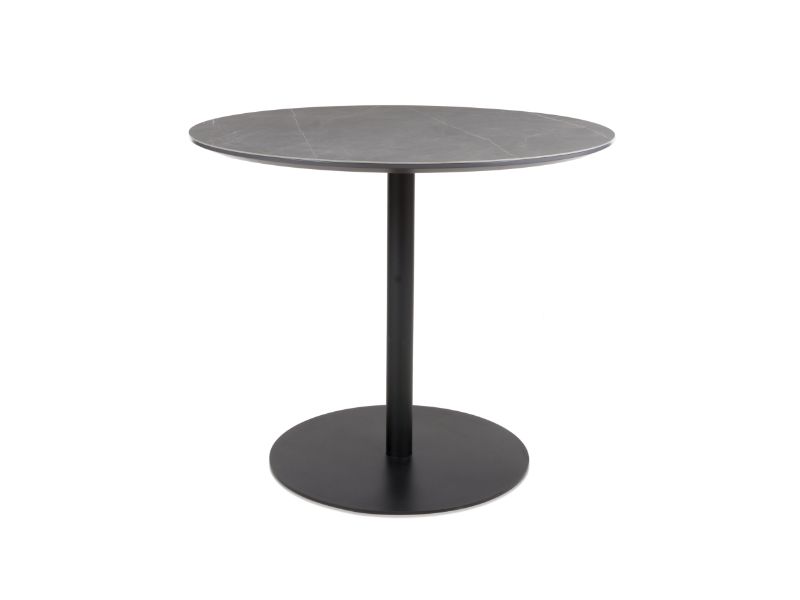 Grey Sintered Stone 900mm Dining Table