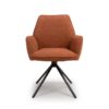 Uno Dining Chair Rust Boucle